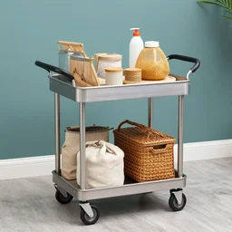 a bumcart with amenities