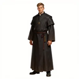 priest dnd character, single character concept art, white background, long shot, highly detailed, digital art, sharp focus, by mark brooks