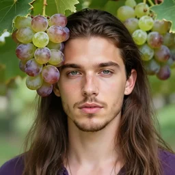 portait of drake!!!! as a grape, hyperrealistic, 4 k