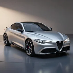 alfa romeo concept car, sport edition, fresh new design, traditional design elements, the car of the future