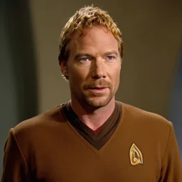 captain picard with wavy hair