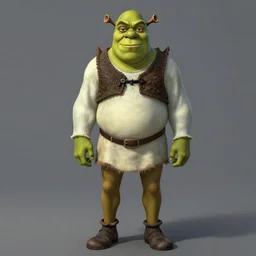full body portrait character concept art, anime key visual of the shrek, studio lighting delicate features finely detailed perfect face directed gaze, gapmoe yandere grimdark, trending on pixiv fanbox, painted by greg rutkowski makoto shinkai takashi takeuchi studio ghibli