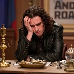 satan disappointed at the valuation of his item at the antiques roadshow