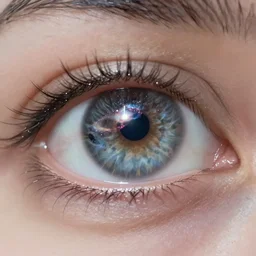 a small galaxy inside of an eye, beautiful eye, eye, eye of a woman, realistic, ultra realistic, macro, beautiful, digital art, trending on artstation