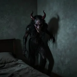 terrifying demon lurking in the corner of my bedroom