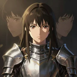 dhamphir, artstation, concept art, tyrant, makoto shinkai, kilian eng, ayami kojima face, plate armor, fantasy, digital art, female