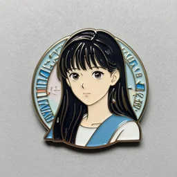 an enamel pin of link, enamel pin art.