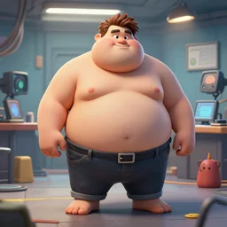 obese pewdiepie 4 k, art station concept, highly detailed