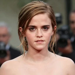 Emma Watson modeling for Gucci, (EOS 5DS R, ISO100, f/8, 1/125, 84mm, postprocessed, crisp face, facial features)