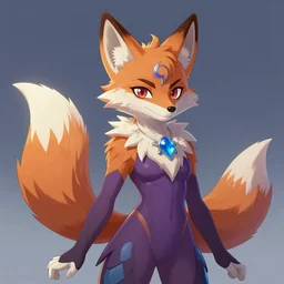 omnipotent galactic fox fursona trending on ArtStation