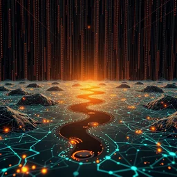 big data crawls out of the dank depths of the internet and leaves its footprints like an oil spill across the future