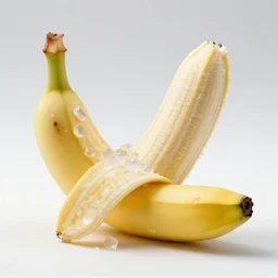 A banana made of crystal.