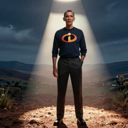 barack obama in The Incredibles