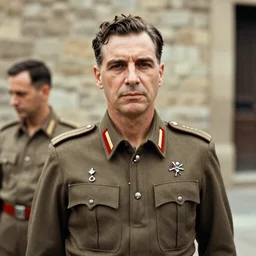 sportrait of francisco franco, general, army, 1 9 3 0 s, spanish civil war, bartolome ros, juan jose serrano, leica