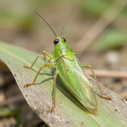 anthromorphized Tettigonia viridissima