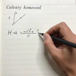calculus homework, 4k photo, 50 mm