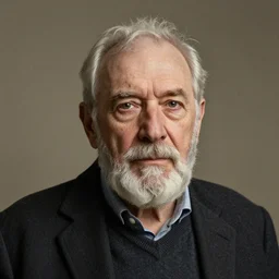 a portrait of an old man by jim rakete