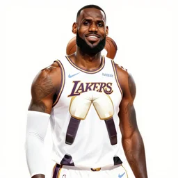 lebron james as rocky, fan art, digital art, movie promo