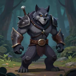 heavy from team fortress as a werewolf