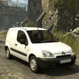 citroen berlingo ( 1 9 9 7 ) in the elder scrolls v : skyrim, in - game screenshot