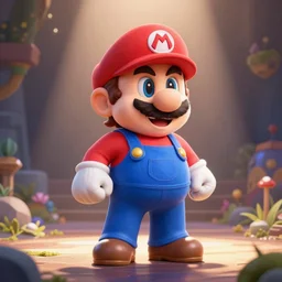 Hytale super mario character world screenshot