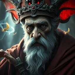 old mage, highly detailed vfx portrait, unreal engine, greg rutkowski, loish, rhads, beeple, makoto shinkai and lois van baarle, ilya kuvshinov, rossdraws, tom bagshaw, alphonse mucha, global illumination, detailed and intricate environment
