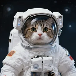 astronaut cat