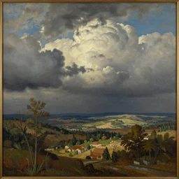 popular decorative art painting with contrasting composition, millennium