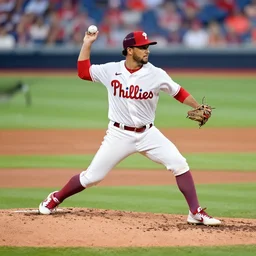 phillies baseball game by thomas kincaid