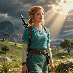 Moira Rose from Schitt’s Creek, in Legend of Zelda Breath of the Wild
