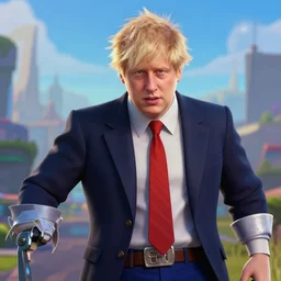 boris johnson as a fortnite character