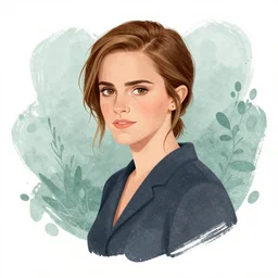 emma watson illustration by alex gross by alex ross by Greg Land