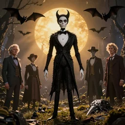 wednesday addams by tim burton, stillframe, dark, beautifull hyper realistic, beauty, golden hour, gorgeous lighting by kim jung giu weta studio, mucha, bautista and norman rockwell and greg rutkowski and tom bagshaw and james gurney and lucasfilm, bats