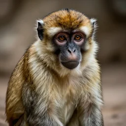 sad egyptian monkey, highly detailed, high quality, hd, 4 k, 8 k, canon 3 0 0 mm, professional photographer, 4 0 mp, lifelike, top - rated, award winning, realistic, sharp, no blur, edited, corrected, trending