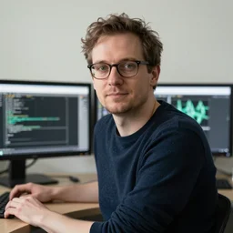 portrait of a programmer by greg rutkowski