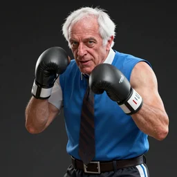 Bernie Sanders as a fighter in King of Fighters 15 ultra high quality 4k