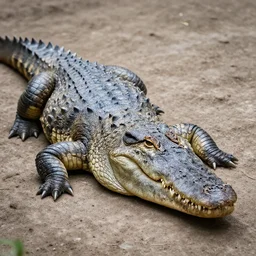 a bull - crocodile - hybrid, animal photography