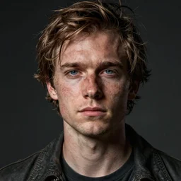 rutkowski portrait, gritty
