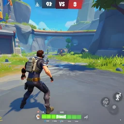 Elon Musk in Fortnite, Gameplay screenshot