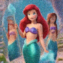 ana de armas as ariel from little mermaid disney film, photo realistic, hyperdetailed, 8 k realistic, frostbite 3 engine, cryengine, dof, trending on artstation, digital art