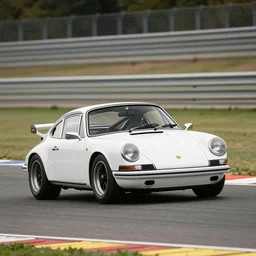 a 1 9 6 0 porsche 7 1 8 rs 6 0 driving on a race track