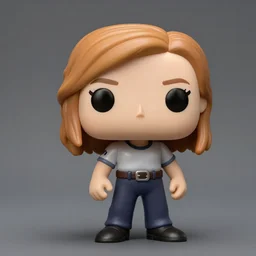 a funko pop of annabeth chase, studio lighting, highly detailed