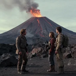 a scene from the movie Joe vs the volcano,