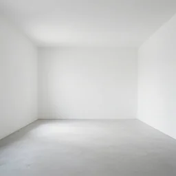 An empty white room