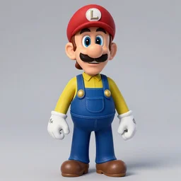 Luigi as a real person, studio photo, realistic