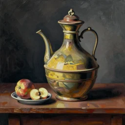 a dutch still life by georgia o'keeffe, intricate, hyperrealistic, high contrast, volumetric lighting