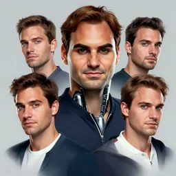 a beautiful portrait digital artwork of a cyborg roger federer by artgerm, tooth wu, dan mumford, beeple, wlop, rossdraws, james jean, marc simonetti. intricate, epic lighting, cinematic composition, hyper realistic, 8 k resolution, unreal engine 5