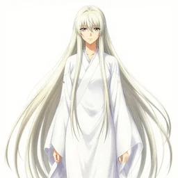 album cover art for long haired empress akihiko yoshida