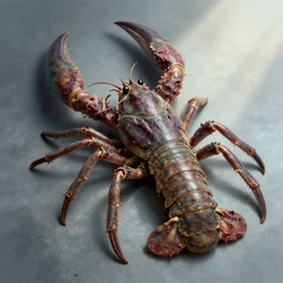 airbrushed reverse engineed maxilliped only crustacean in necrotized flesh clumps by kelly freas, alex ross, basil gogol fine art masterpiece baked at 3 0 0 f, matte painting, cold lighting, aged with sunlight, award winning horror, photorealistic render, cinematic