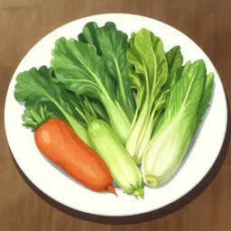 a beautiful plate of vegetables, by junji ito, by laurie lipton, by bernie wrightson, masterpiece, stunning, hyper realistic, lots of colours, 8 k